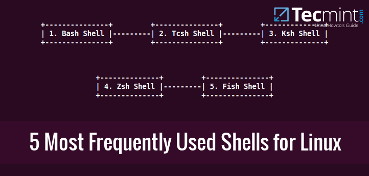 5 am h?ufigsten verwendete Open -Source -Shells für Linux