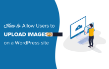 如何允许用户在 WordPress 网站上上传图像