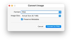 Convert Images on Mac Quickly from Finder