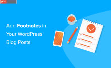 如何在 WordPress 博客文章中添加简单而优雅的脚注