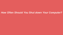 How Often Should You Shut down Your Computer? - MiniTool