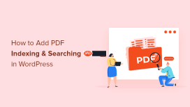 如何在 WordPress 中添加 PDF 索引和搜索
