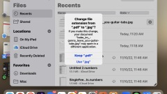 How to Change File Extensions on iPad & iPhone