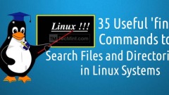 35 Practical Examples of Linux Find Command