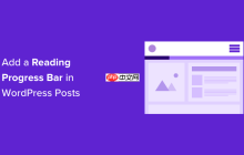 如何在 WordPress 帖子中添加阅读进度栏