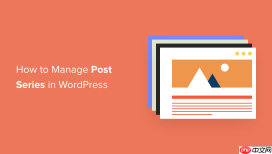 如何在 WordPress 中高效管理帖子系列