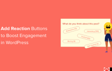 如何添加 WordPress 反应按钮以提高参与度