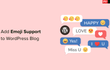 如何在 WordPress 博客中轻松添加表情符号