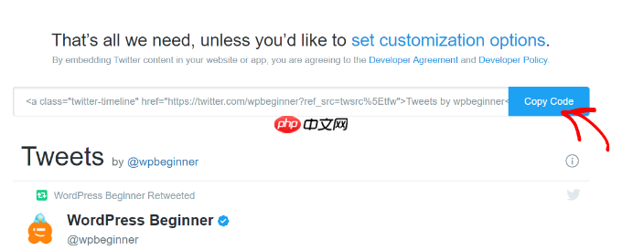如何使用弹出窗口在 WordPress 中推广您的 Twitter 页面