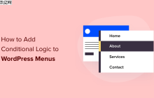 如何在 WordPress 中的菜单中添加条件逻辑