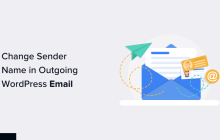 如何更改传出 WordPress 电子邮件中的发件人姓名
