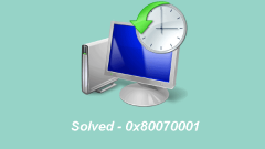 So beheben Sie Windows -Sicherungsfehler 0x80070001