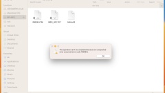 Solution de contournement pour & # 8220; Opération Can & # 8217; t Erreur inattendue 100093 & # 8221; Erreur de fondateur macOS Ventura