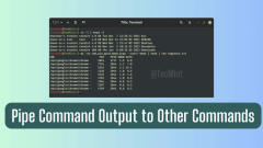 Comment tuer une sortie de commande vers une autre commande dans Linux