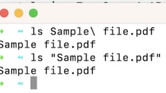 How to Rename & Move Files with Spaces in Name at Command Line