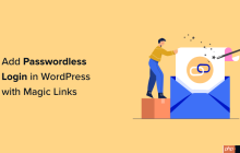 如何使用 Magic Link 在 WordPress 中添加无密码登录