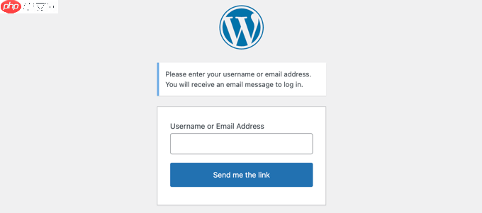 如何使用 Magic Link 在 WordPress 中添加无密码登录