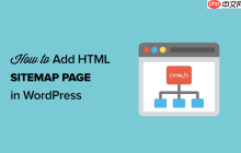 如何在 WordPress 中添加 HTML 站点地图页面（2 种方法）