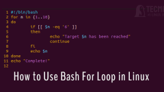 Comment utiliser Bash pour Loop dans Linux: un tutoriel pour débutant