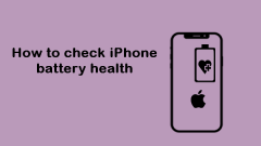 Vérifiez la santé de la batterie de l'iPhone pour décider si un nouveau est nécessaire