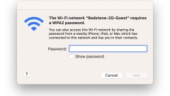 Obtenez un mot de passe Wi-Fi partagé sur Mac