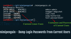 Mimipenguin - Dump (pirater) les mots de passe de connexion des utilisateurs de Linux
