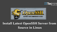 How to Install OpenSSH Server from Source in Linux