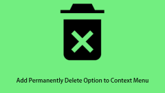Comment ajouter / supprimer l'option de suppression en permanence au menu contextuel - Minitool