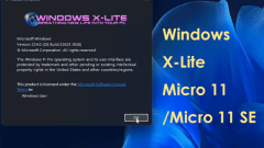 Qu'est-ce que Windows X-Lite Micro 11 / Micro 11 SE et comment installer?
