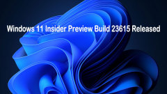 Windows 11 Insider Preview Build 23615 bis Dev Channel ver?ffentlicht