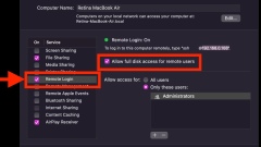 How to Turn On SSH on Mac