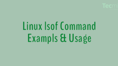 10 lsof (List of Open Files) Command Examples in Linux