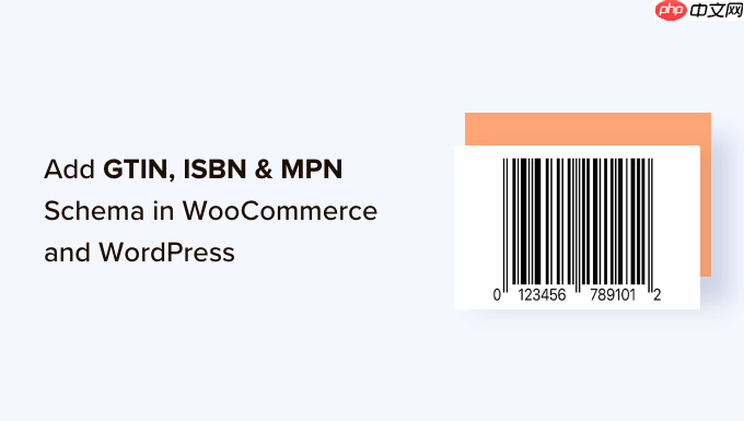 如何在 WordPress 中添加 GTIN、ISBN 和 MPN 架构
