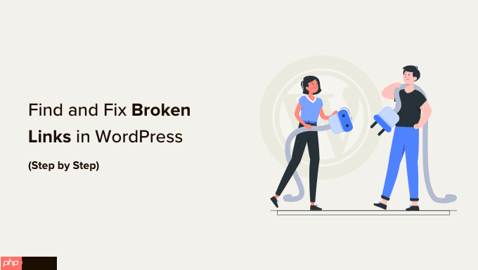 如何在 WordPress 中查找并修复损坏的链接（分步）