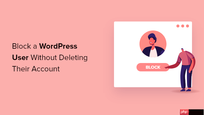 如何阻止 WordPress 用户而不删除其帐户