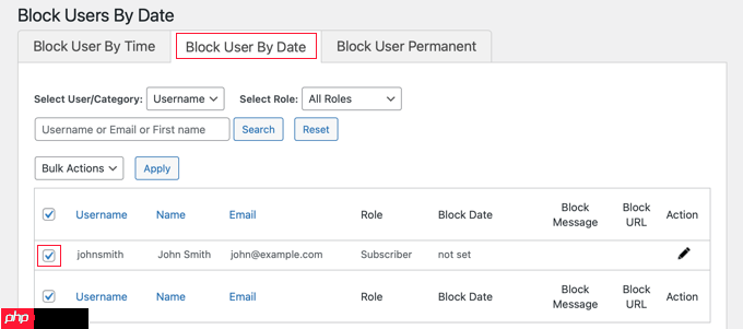 如何阻止 WordPress 用户而不删除其帐户