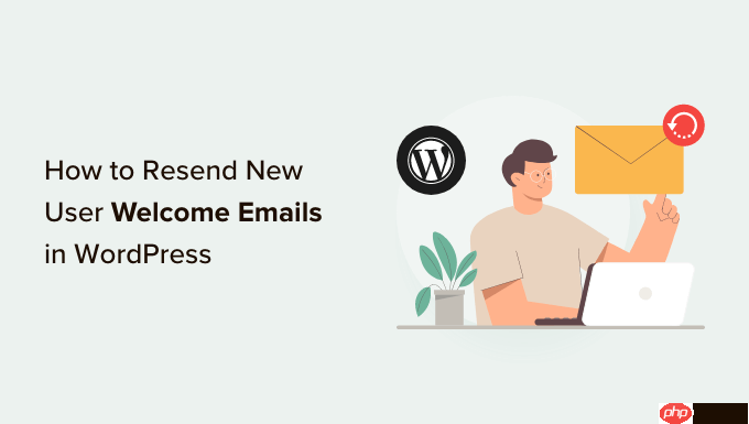 如何在 WordPress 中重新发送新用户欢迎电子邮件