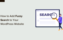 如何在 WordPress 中添加模糊搜索以改善结果