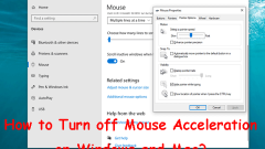 Wie schalten Sie die Mausbeschleunigung unter Windows 10/8/7 und Mac aus?