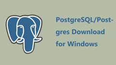 Windows ? ?? ? Postgresql/Postgres ????? ?? ??? -Minitool