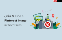 如何在 WordPress 博客文章中隱藏 Pinterest 圖像