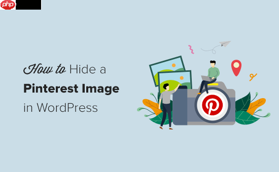 如何在 WordPress 博客文章中隐藏 Pinterest 图像