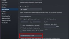 How to Clear Steam Download Cache on Mac