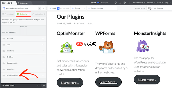 如何在 WordPress 中添加图像悬停效果（分步）