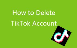 如何永久刪除Tiktok帳戶並刪除數據