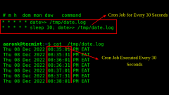 How To Run a Cron Job Every 10, 20, and 30 Seconds in Linux