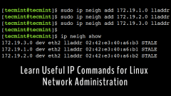 24 Useful 'IP' Commands to Configure Network Interfaces