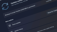 Windows 11 Build 22458? ??? ? ??? Dev? ??????.