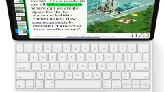 Bagaimana saya menyemak bateri di papan kekunci iPad Pro Magic saya?