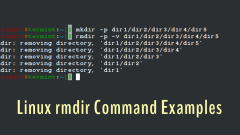 ?????? Linux rmdir ?? ??